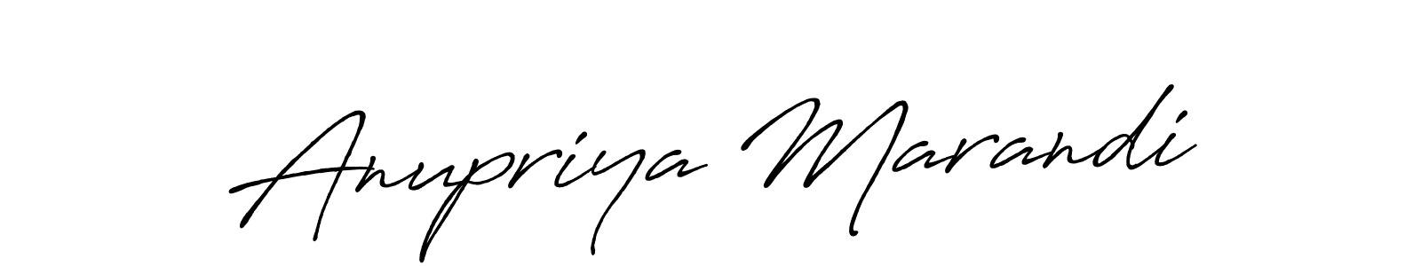 Use a signature maker to create a handwritten signature online. With this signature software, you can design (Antro_Vectra_Bolder) your own signature for name Anupriya Marandi. Anupriya Marandi signature style 7 images and pictures png