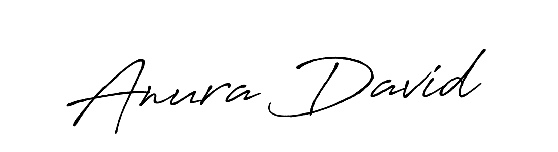 Anura David stylish signature style. Best Handwritten Sign (Antro_Vectra_Bolder) for my name. Handwritten Signature Collection Ideas for my name Anura David. Anura David signature style 7 images and pictures png