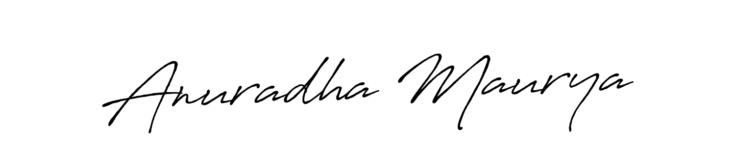 You can use this online signature creator to create a handwritten signature for the name Anuradha Maurya. This is the best online autograph maker. Anuradha Maurya signature style 7 images and pictures png