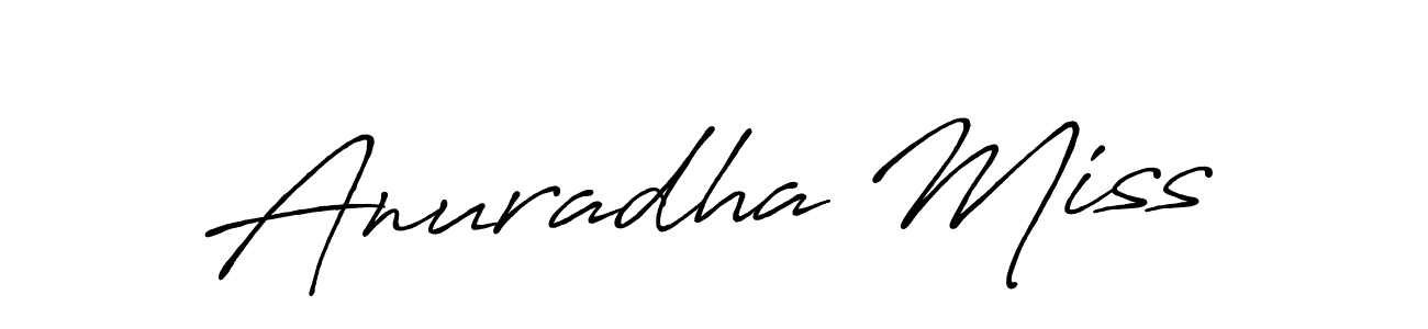 Antro_Vectra_Bolder is a professional signature style that is perfect for those who want to add a touch of class to their signature. It is also a great choice for those who want to make their signature more unique. Get Anuradha Miss name to fancy signature for free. Anuradha Miss signature style 7 images and pictures png
