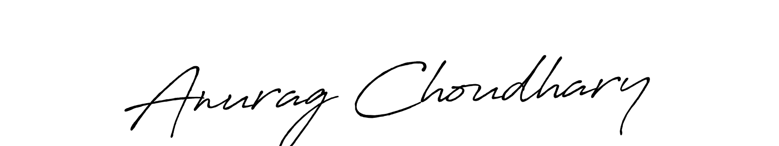 It looks lik you need a new signature style for name Anurag Choudhary. Design unique handwritten (Antro_Vectra_Bolder) signature with our free signature maker in just a few clicks. Anurag Choudhary signature style 7 images and pictures png