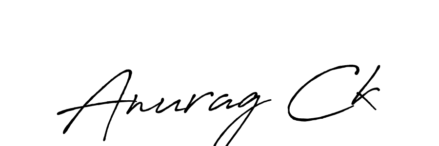 You can use this online signature creator to create a handwritten signature for the name Anurag Ck. This is the best online autograph maker. Anurag Ck signature style 7 images and pictures png