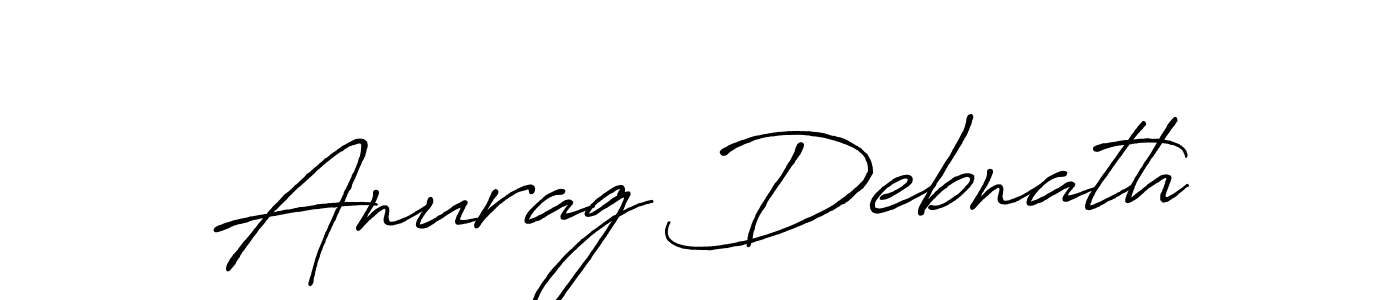 Also You can easily find your signature by using the search form. We will create Anurag Debnath name handwritten signature images for you free of cost using Antro_Vectra_Bolder sign style. Anurag Debnath signature style 7 images and pictures png