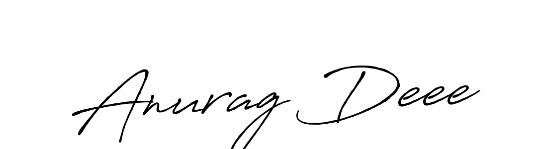The best way (Antro_Vectra_Bolder) to make a short signature is to pick only two or three words in your name. The name Anurag Deee include a total of six letters. For converting this name. Anurag Deee signature style 7 images and pictures png
