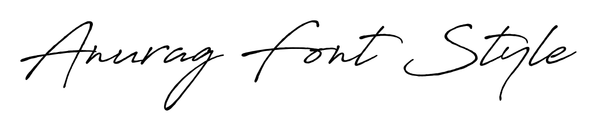 Personalize your online presence with Anurag Font Style signature rendered in elegant Antro_Vectra_Bolder font. Great for website footers and blogs. Anurag Font Style signature style 7 images and pictures png