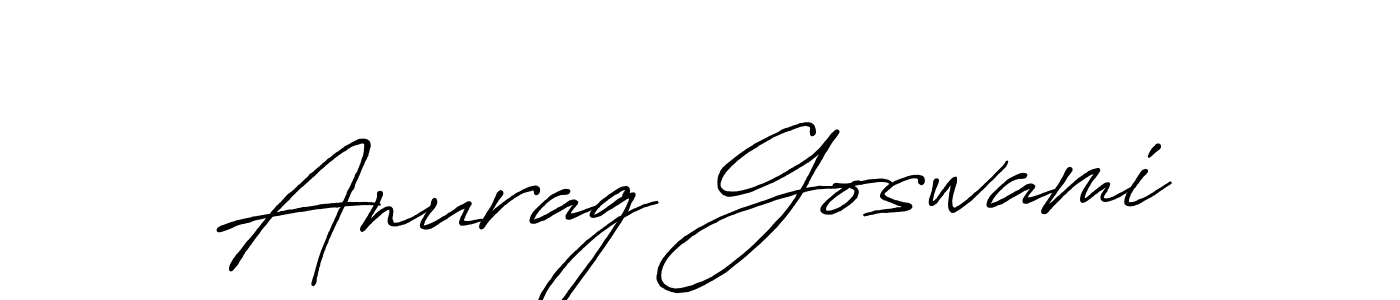 It looks lik you need a new signature style for name Anurag Goswami. Design unique handwritten (Antro_Vectra_Bolder) signature with our free signature maker in just a few clicks. Anurag Goswami signature style 7 images and pictures png