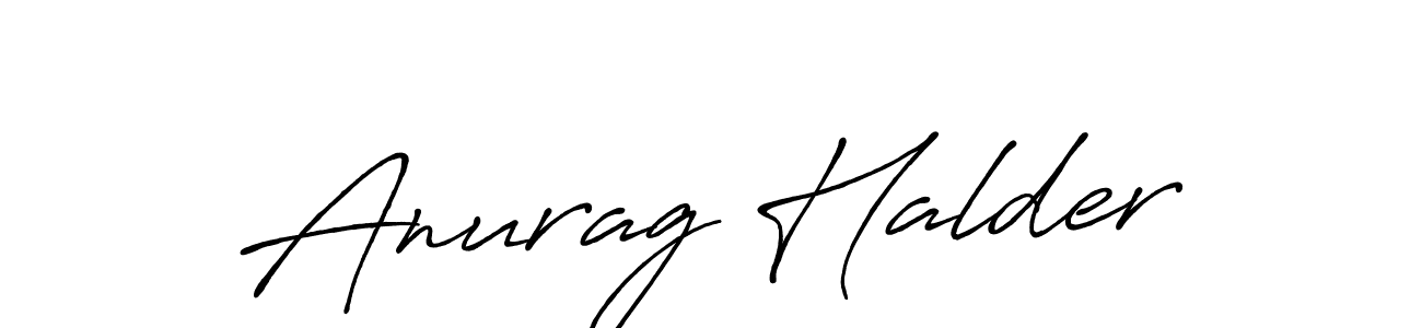 The best way (Antro_Vectra_Bolder) to make a short signature is to pick only two or three words in your name. The name Anurag Halder include a total of six letters. For converting this name. Anurag Halder signature style 7 images and pictures png