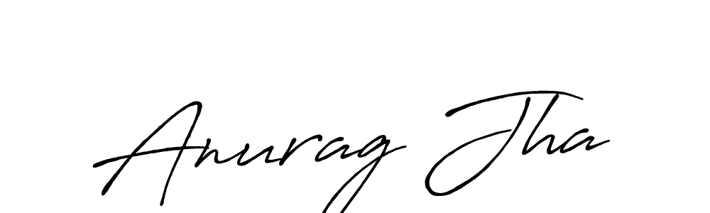 The best way (Antro_Vectra_Bolder) to make a short signature is to pick only two or three words in your name. The name Anurag Jha include a total of six letters. For converting this name. Anurag Jha signature style 7 images and pictures png