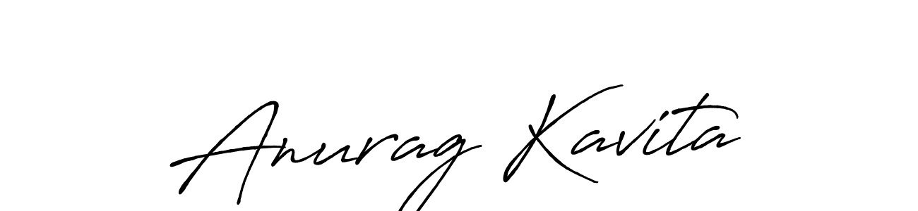 It looks lik you need a new signature style for name Anurag Kavita. Design unique handwritten (Antro_Vectra_Bolder) signature with our free signature maker in just a few clicks. Anurag Kavita signature style 7 images and pictures png