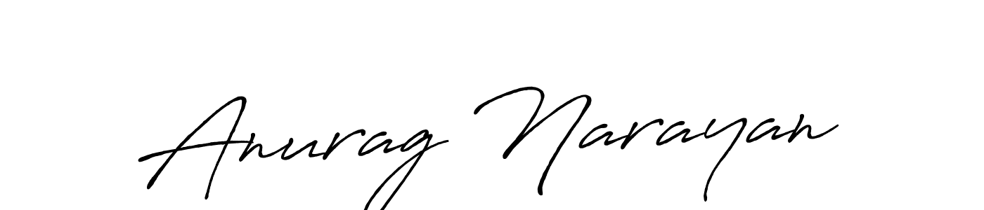 It looks lik you need a new signature style for name Anurag Narayan. Design unique handwritten (Antro_Vectra_Bolder) signature with our free signature maker in just a few clicks. Anurag Narayan signature style 7 images and pictures png