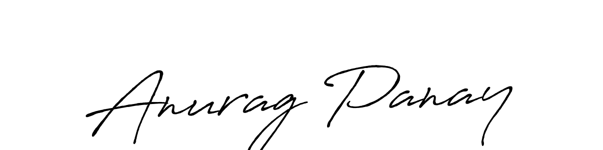 Make a short Anurag Panay signature style. Manage your documents anywhere anytime using Antro_Vectra_Bolder. Create and add eSignatures, submit forms, share and send files easily. Anurag Panay signature style 7 images and pictures png