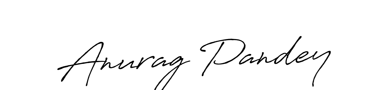 Create a beautiful signature design for name Anurag Pandey. With this signature (Antro_Vectra_Bolder) fonts, you can make a handwritten signature for free. Anurag Pandey signature style 7 images and pictures png