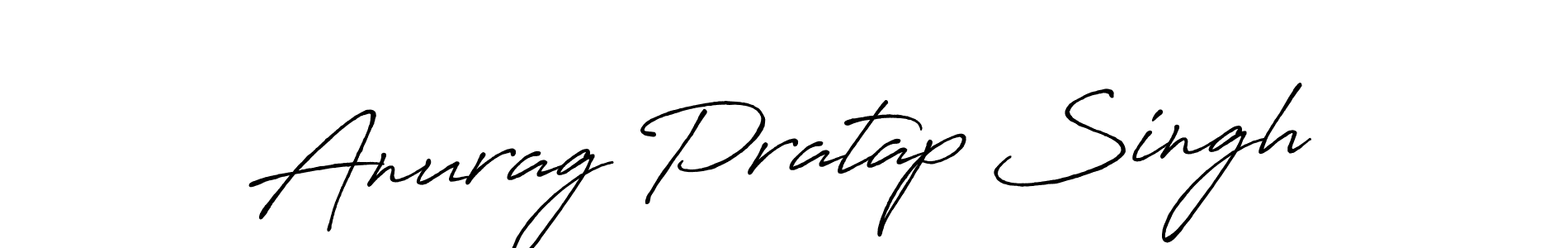 Create a beautiful signature design for name Anurag Pratap Singh. With this signature (Antro_Vectra_Bolder) fonts, you can make a handwritten signature for free. Anurag Pratap Singh signature style 7 images and pictures png