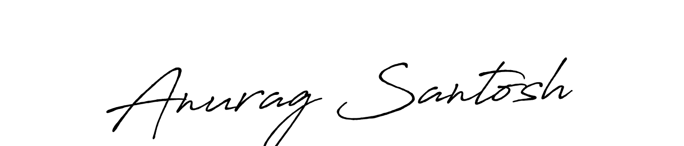 if you are searching for the best signature style for your name Anurag Santosh. so please give up your signature search. here we have designed multiple signature styles  using Antro_Vectra_Bolder. Anurag Santosh signature style 7 images and pictures png