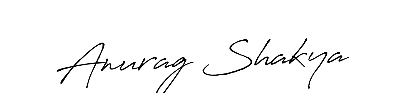 How to make Anurag Shakya signature? Antro_Vectra_Bolder is a professional autograph style. Create handwritten signature for Anurag Shakya name. Anurag Shakya signature style 7 images and pictures png
