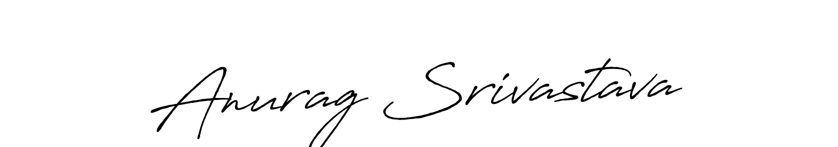 How to make Anurag Srivastava signature? Antro_Vectra_Bolder is a professional autograph style. Create handwritten signature for Anurag Srivastava name. Anurag Srivastava signature style 7 images and pictures png