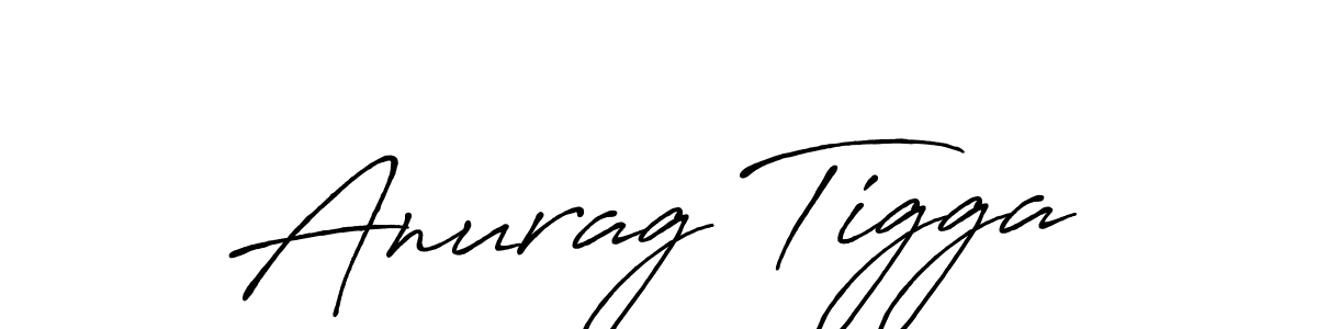 Make a short Anurag Tigga signature style. Manage your documents anywhere anytime using Antro_Vectra_Bolder. Create and add eSignatures, submit forms, share and send files easily. Anurag Tigga signature style 7 images and pictures png