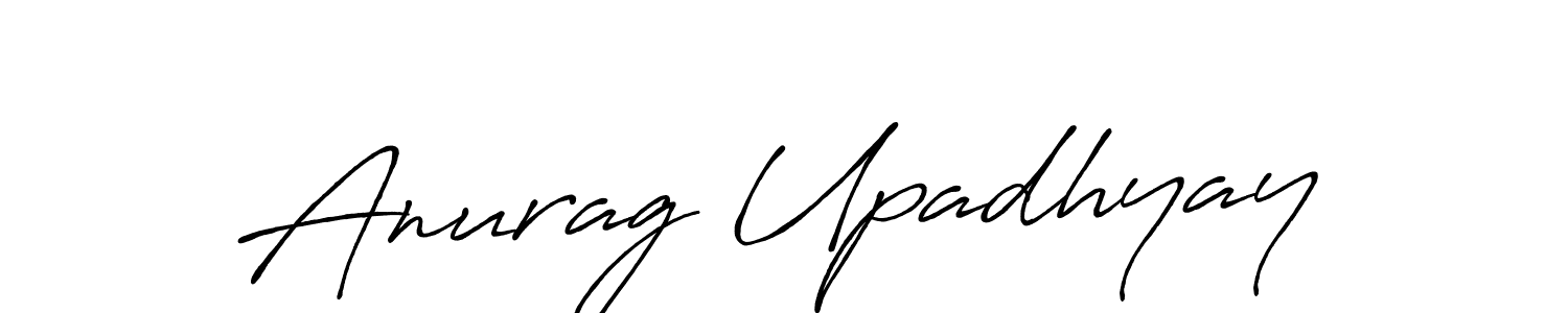 Also we have Anurag Upadhyay name is the best signature style. Create professional handwritten signature collection using Antro_Vectra_Bolder autograph style. Anurag Upadhyay signature style 7 images and pictures png