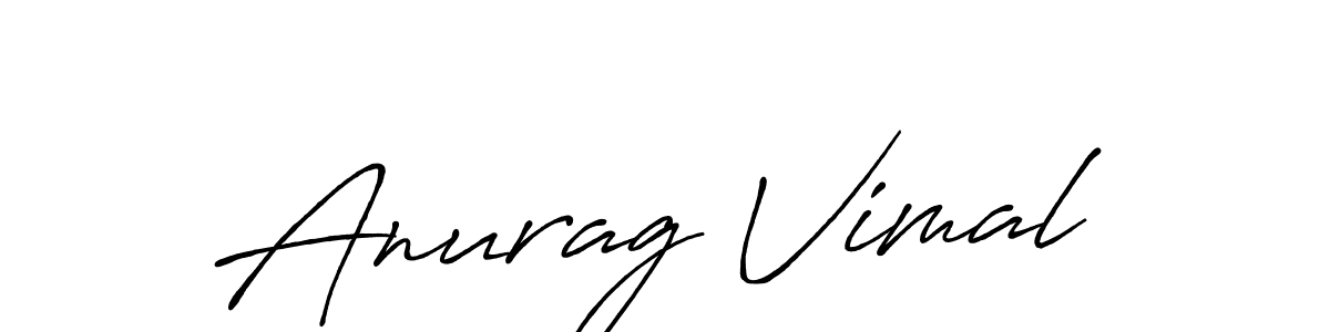 How to Draw Anurag Vimal signature style? Antro_Vectra_Bolder is a latest design signature styles for name Anurag Vimal. Anurag Vimal signature style 7 images and pictures png