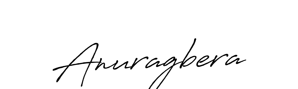 Create a beautiful signature design for name Anuragbera. With this signature (Antro_Vectra_Bolder) fonts, you can make a handwritten signature for free. Anuragbera signature style 7 images and pictures png