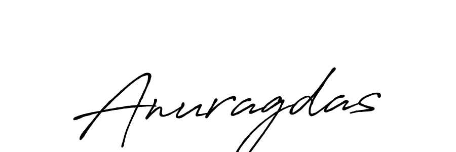 Design your own signature with our free online signature maker. With this signature software, you can create a handwritten (Antro_Vectra_Bolder) signature for name Anuragdas. Anuragdas signature style 7 images and pictures png