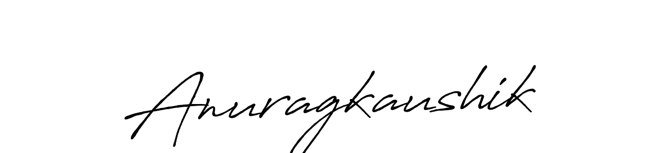 You should practise on your own different ways (Antro_Vectra_Bolder) to write your name (Anuragkaushik) in signature. don't let someone else do it for you. Anuragkaushik signature style 7 images and pictures png