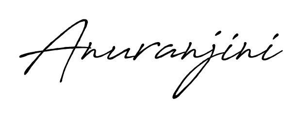 The Antro_Vectra_Bolder lettering style adds unique flourish to name Anuranjini. Stand out with a custom digital autograph made in seconds. Anuranjini signature style 7 images and pictures png