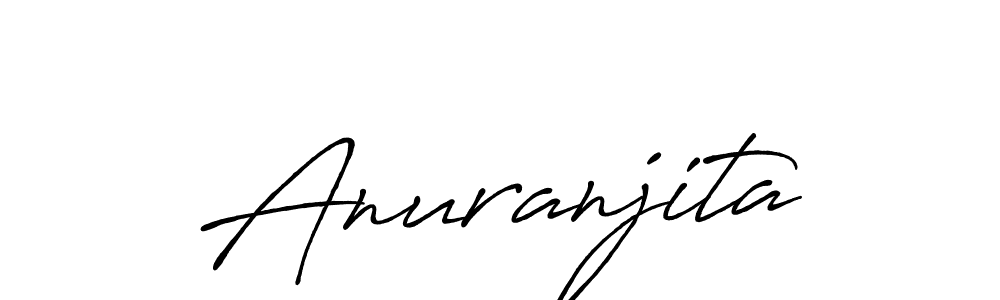 The best way (Antro_Vectra_Bolder) to make a short signature is to pick only two or three words in your name. The name Anuranjita include a total of six letters. For converting this name. Anuranjita signature style 7 images and pictures png