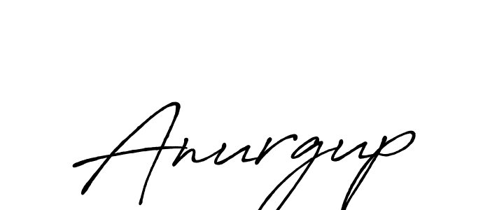 How to make Anurgup name signature. Use Antro_Vectra_Bolder style for creating short signs online. This is the latest handwritten sign. Anurgup signature style 7 images and pictures png