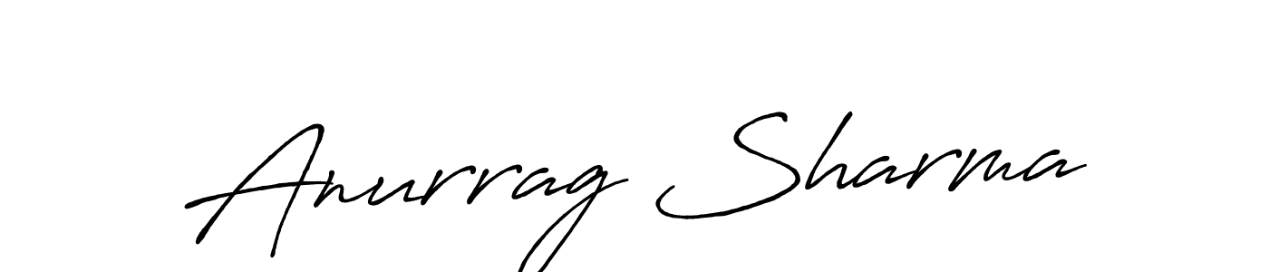 Similarly Antro_Vectra_Bolder is the best handwritten signature design. Signature creator online .You can use it as an online autograph creator for name Anurrag Sharma. Anurrag Sharma signature style 7 images and pictures png