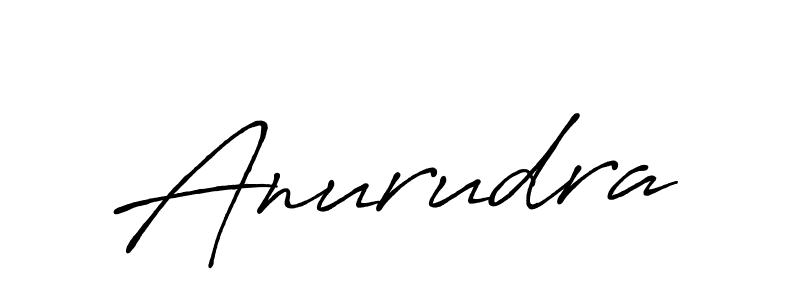 Also You can easily find your signature by using the search form. We will create Anurudra name handwritten signature images for you free of cost using Antro_Vectra_Bolder sign style. Anurudra signature style 7 images and pictures png