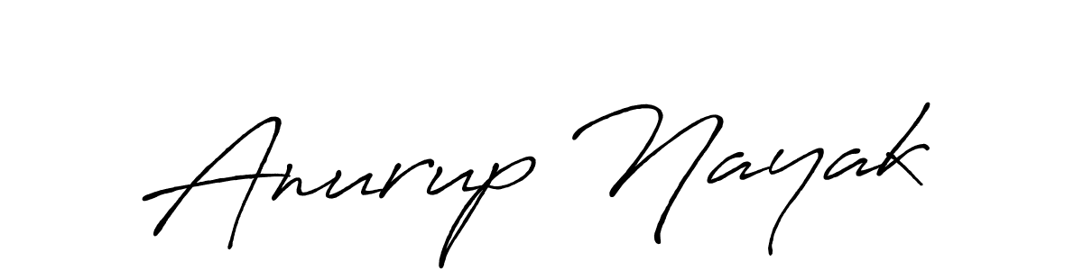 Use a signature maker to create a handwritten signature online. With this signature software, you can design (Antro_Vectra_Bolder) your own signature for name Anurup Nayak. Anurup Nayak signature style 7 images and pictures png