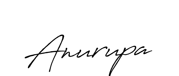 Design your own signature with our free online signature maker. With this signature software, you can create a handwritten (Antro_Vectra_Bolder) signature for name Anurupa. Anurupa signature style 7 images and pictures png