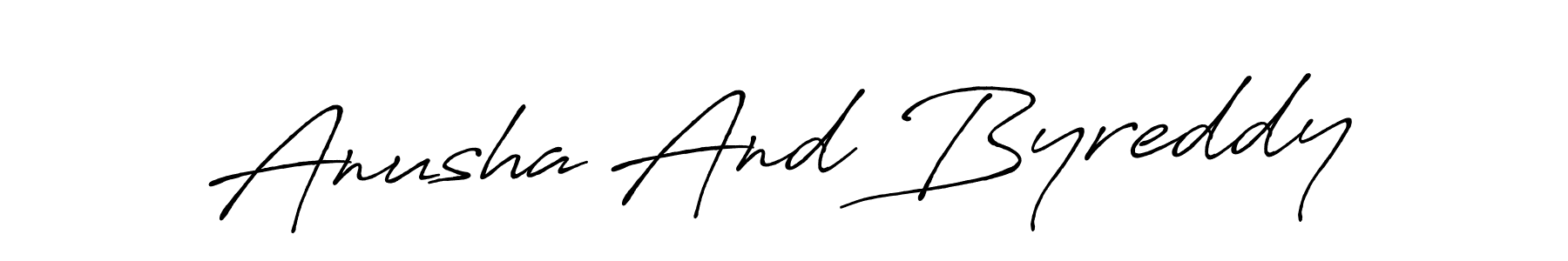 See photos of Anusha And Byreddy official signature by Spectra . Check more albums & portfolios. Read reviews & check more about Antro_Vectra_Bolder font. Anusha And Byreddy signature style 7 images and pictures png
