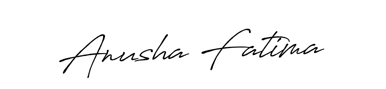 Similarly Antro_Vectra_Bolder is the best handwritten signature design. Signature creator online .You can use it as an online autograph creator for name Anusha Fatima. Anusha Fatima signature style 7 images and pictures png