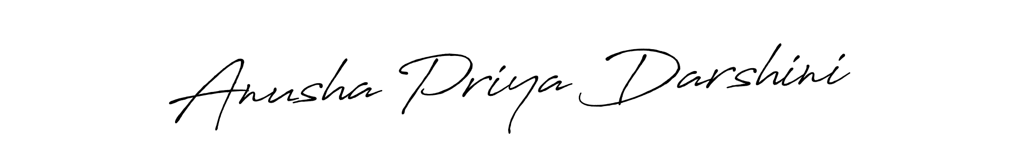 You can use this online signature creator to create a handwritten signature for the name Anusha Priya Darshini. This is the best online autograph maker. Anusha Priya Darshini signature style 7 images and pictures png