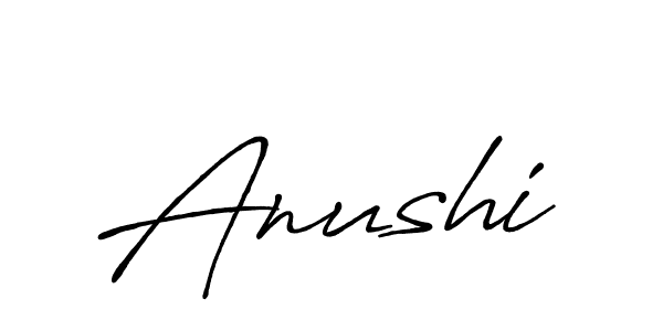 Once you've used our free online signature maker to create your best signature Antro_Vectra_Bolder style, it's time to enjoy all of the benefits that Anushi name signing documents. Anushi signature style 7 images and pictures png