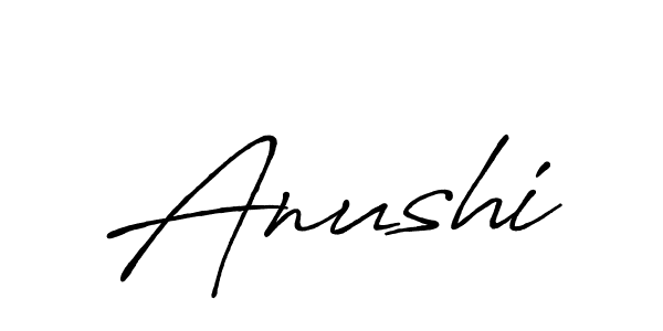 Make a short Anushi signature style. Manage your documents anywhere anytime using Antro_Vectra_Bolder. Create and add eSignatures, submit forms, share and send files easily. Anushi signature style 7 images and pictures png