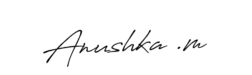 Once you've used our free online signature maker to create your best signature Antro_Vectra_Bolder style, it's time to enjoy all of the benefits that Anushka .m name signing documents. Anushka .m signature style 7 images and pictures png