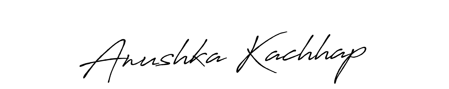 Make a beautiful signature design for name Anushka Kachhap. Use this online signature maker to create a handwritten signature for free. Anushka Kachhap signature style 7 images and pictures png
