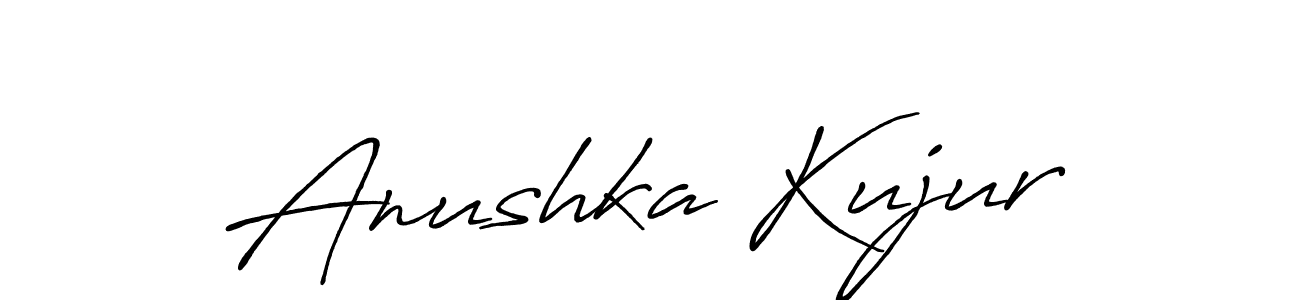 Design your own signature with our free online signature maker. With this signature software, you can create a handwritten (Antro_Vectra_Bolder) signature for name Anushka Kujur. Anushka Kujur signature style 7 images and pictures png