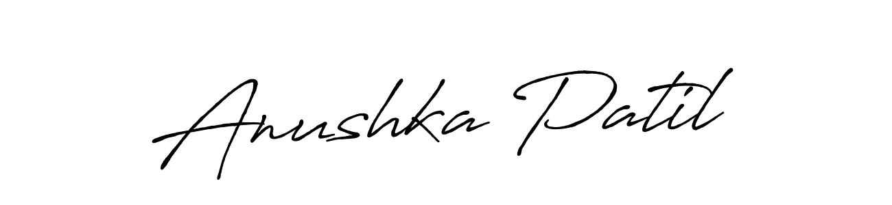 How to Draw Anushka Patil signature style? Antro_Vectra_Bolder is a latest design signature styles for name Anushka Patil. Anushka Patil signature style 7 images and pictures png