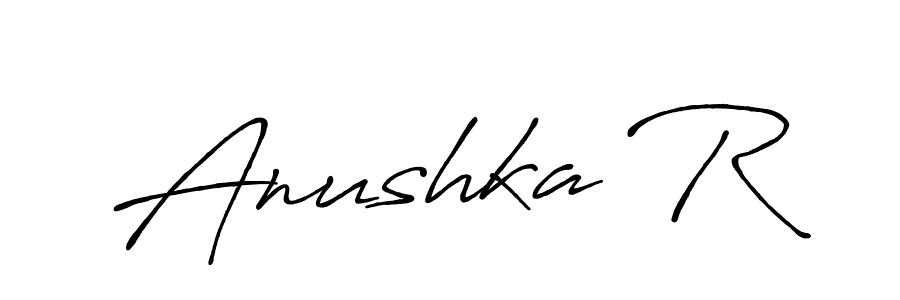 Similarly Antro_Vectra_Bolder is the best handwritten signature design. Signature creator online .You can use it as an online autograph creator for name Anushka R. Anushka R signature style 7 images and pictures png