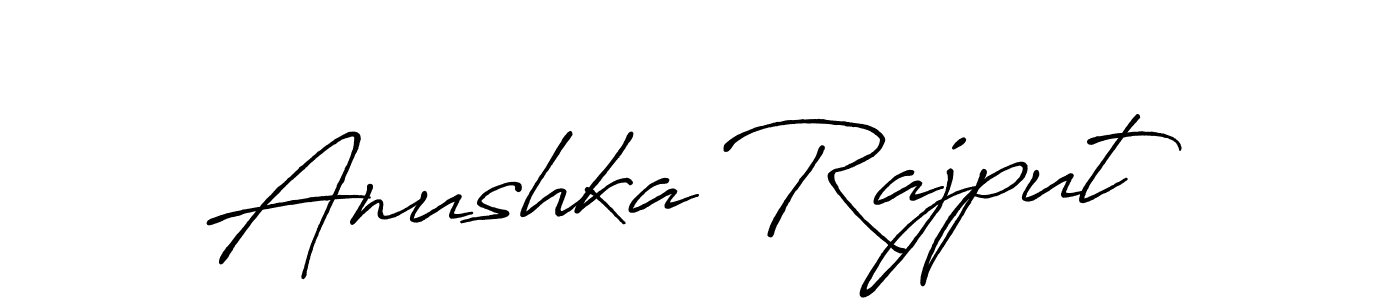 Also we have Anushka Rajput name is the best signature style. Create professional handwritten signature collection using Antro_Vectra_Bolder autograph style. Anushka Rajput signature style 7 images and pictures png