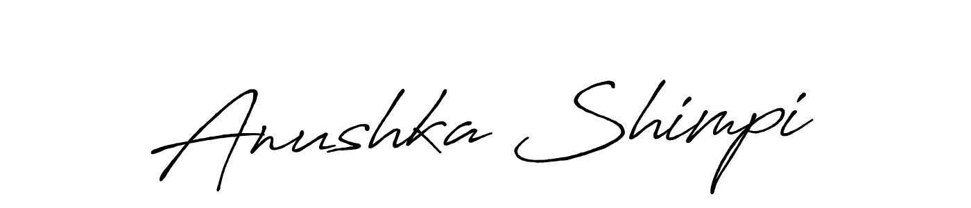 if you are searching for the best signature style for your name Anushka Shimpi. so please give up your signature search. here we have designed multiple signature styles  using Antro_Vectra_Bolder. Anushka Shimpi signature style 7 images and pictures png