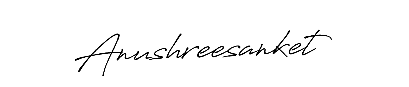 Antro_Vectra_Bolder is a professional signature style that is perfect for those who want to add a touch of class to their signature. It is also a great choice for those who want to make their signature more unique. Get Anushreesanket name to fancy signature for free. Anushreesanket signature style 7 images and pictures png