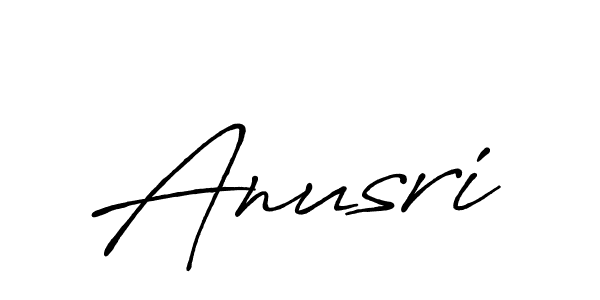 It looks lik you need a new signature style for name Anusri. Design unique handwritten (Antro_Vectra_Bolder) signature with our free signature maker in just a few clicks. Anusri signature style 7 images and pictures png