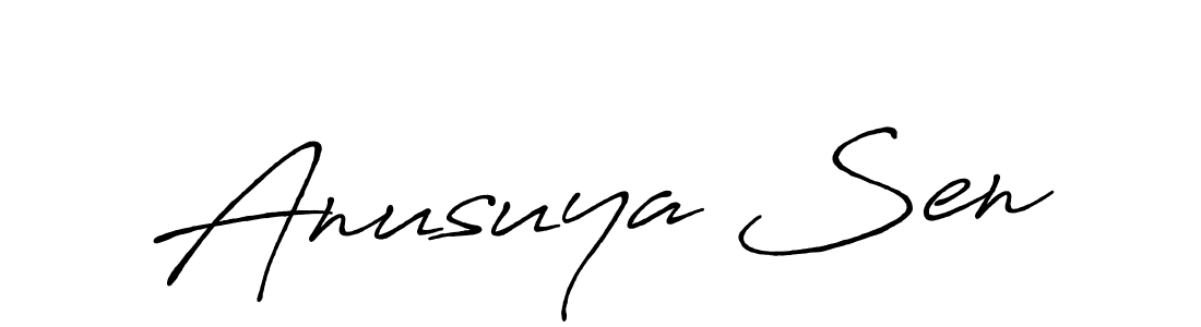 How to Draw Anusuya Sen signature style? Antro_Vectra_Bolder is a latest design signature styles for name Anusuya Sen. Anusuya Sen signature style 7 images and pictures png