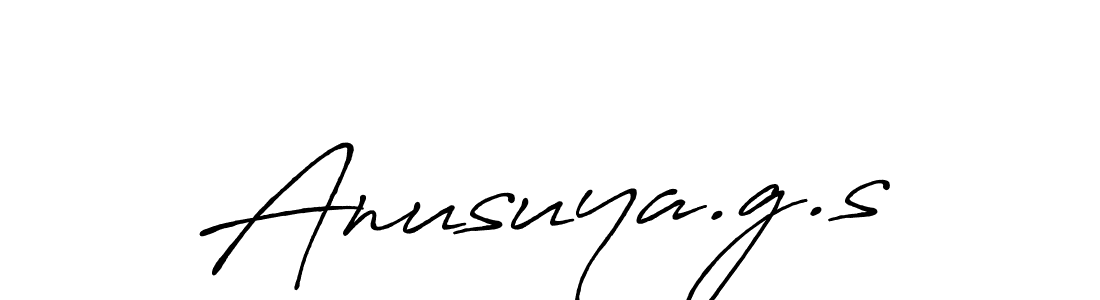 Make a short Anusuya.g.s signature style. Manage your documents anywhere anytime using Antro_Vectra_Bolder. Create and add eSignatures, submit forms, share and send files easily. Anusuya.g.s signature style 7 images and pictures png