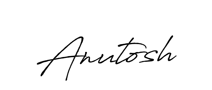 You should practise on your own different ways (Antro_Vectra_Bolder) to write your name (Anutosh) in signature. don't let someone else do it for you. Anutosh signature style 7 images and pictures png